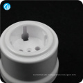 ceramic lamp base alumina ceramic wall socket 95 glazed parts